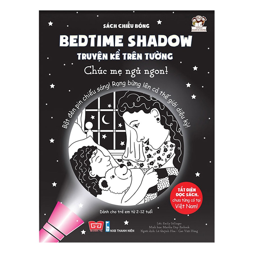 Sách - Sách Chiếu Bóng - Bedtime Shadow - Truyện Kể Trên Tường - Chúc Mẹ Ngủ Ngon!