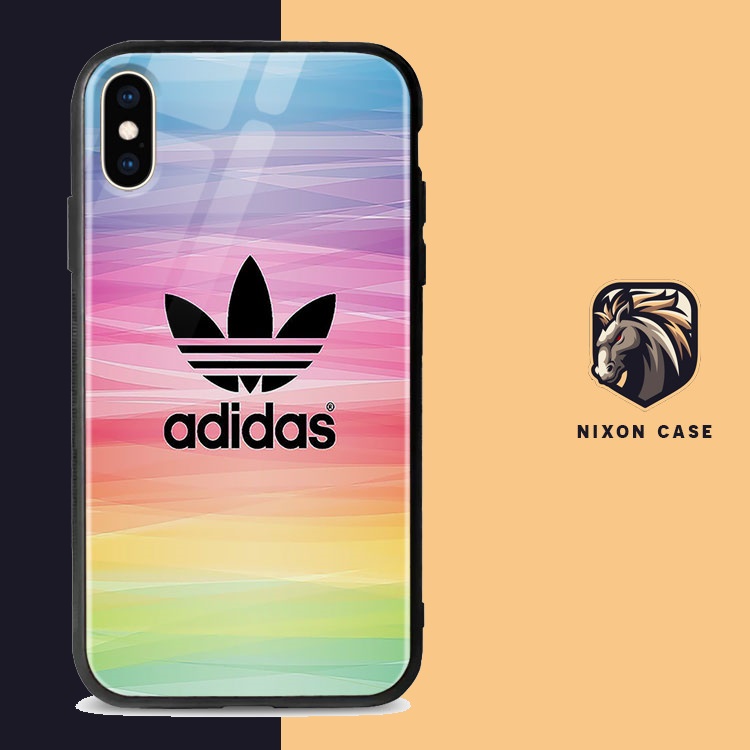 Ốp Chống Ố Iphone 7 In Hình Adidas NIXON Cho Iphone 6 S Plus 7 8 Plus Xr X S Max 11 11 Pro Max 12 Mini 12 Pro Max