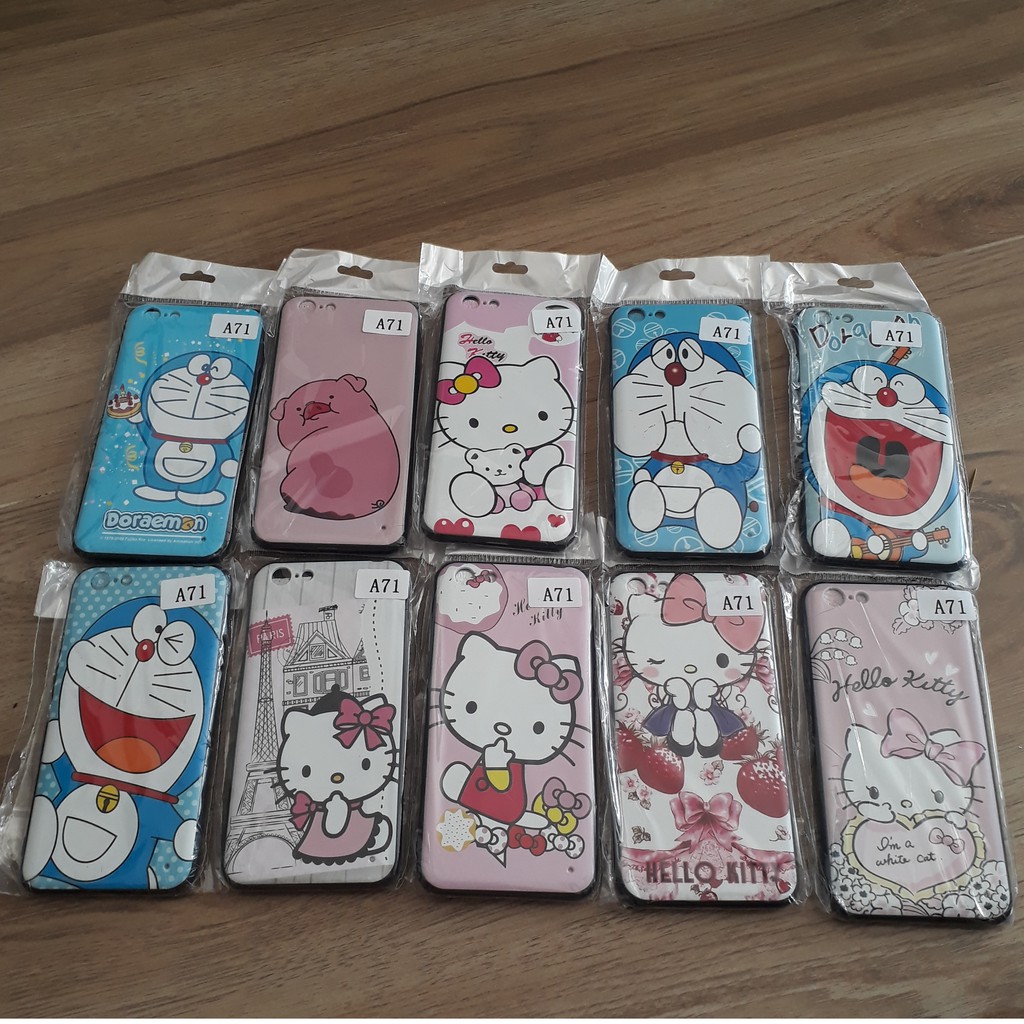 Ốp oppo A71 in hình hoa cỏ