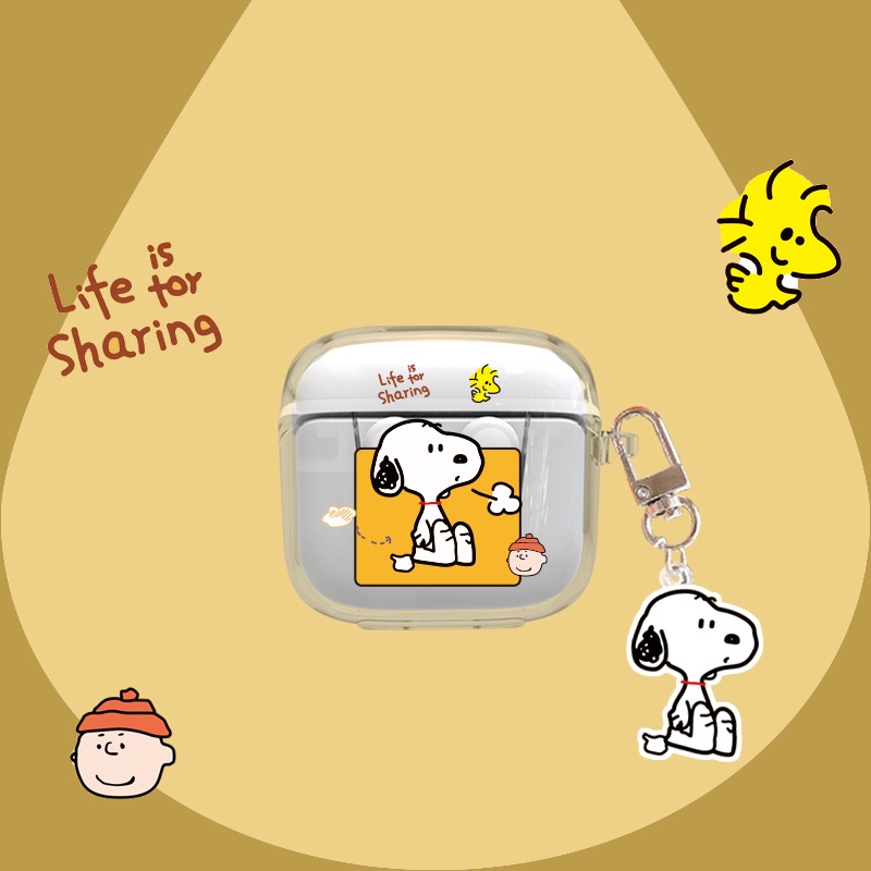 DISNEY Vỏ Bảo Vệ Hộp Sạc Tai Nghe Q6 Mềm Họa Tiết Hoạt Hình Dễ Thương