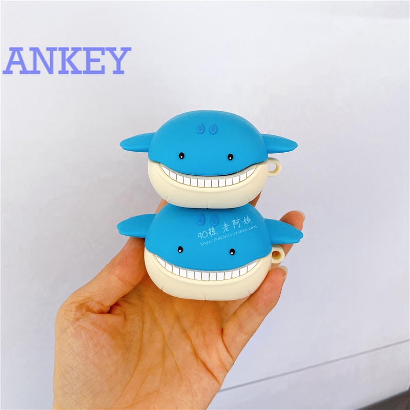 Samsung Galaxy Buds2 Pro Vỏ Bảo Vệ Hộp Sạc Buds Live / Buds2 / Buds Pro Tai Nghe Chất Liệu Mềm Hình Cá Voi