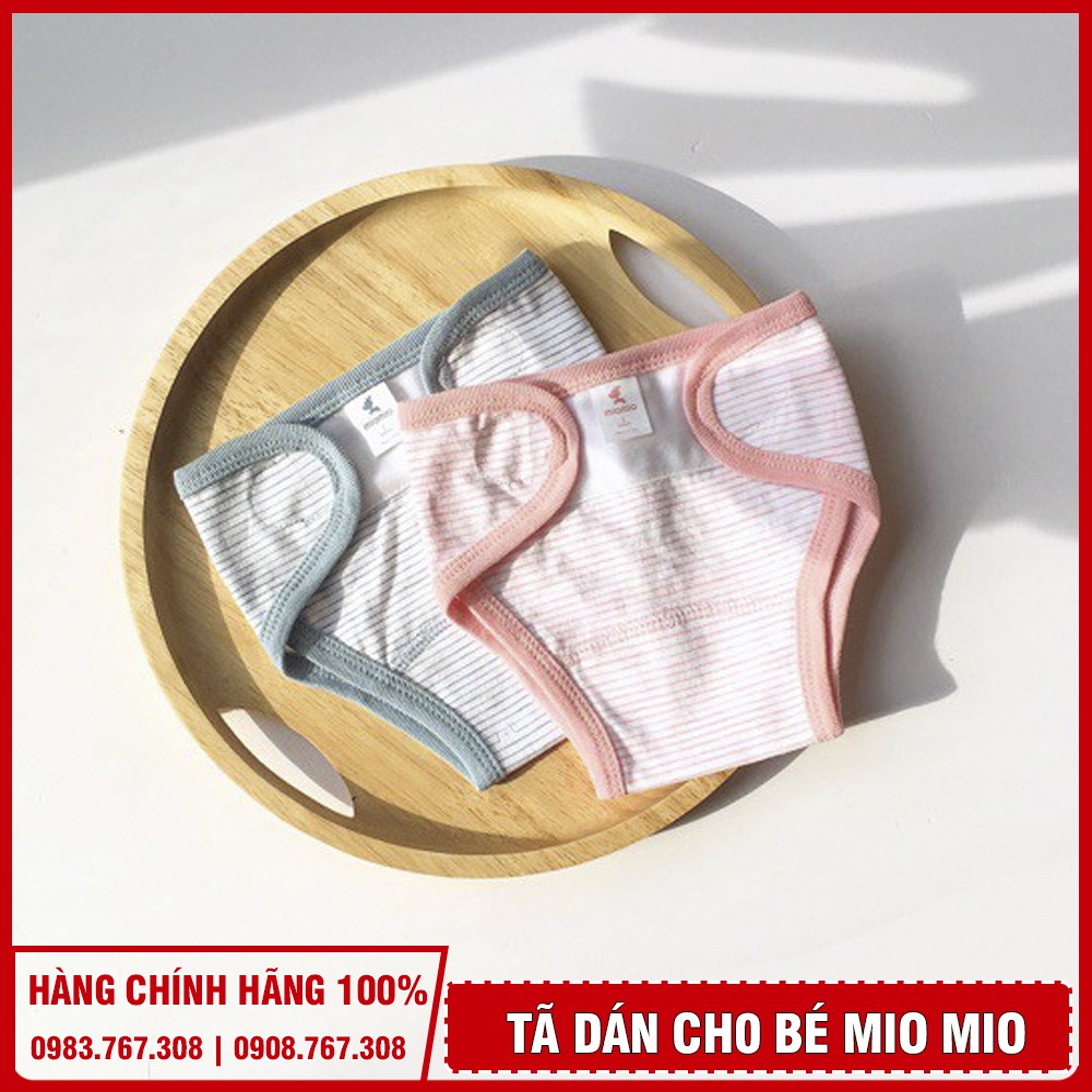 [MIO] Tã Dán MioMio Kẻ Size 1M - 3M - Quần Đóng Bỉm Mio Mio Kẻ Xanh Hồng Cho Bé