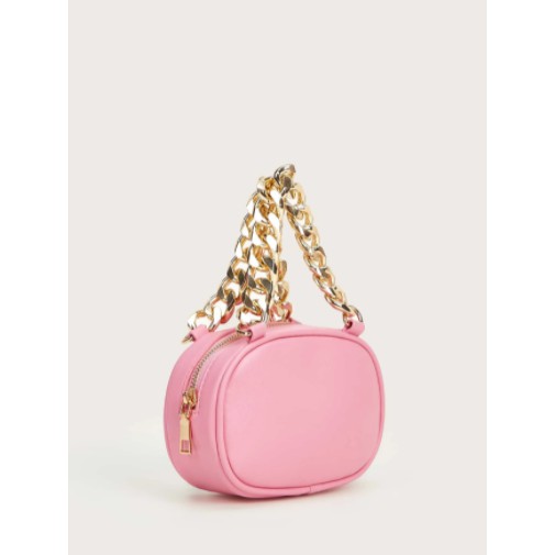 Túi xách cầm tay màu hồng baby