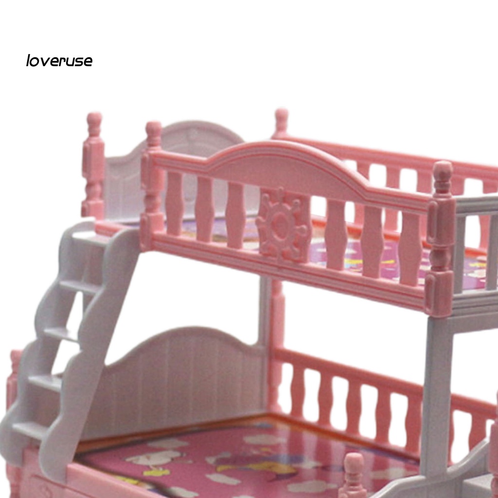 Giường Ngủ Đồ Chơi Di Động Tinh Tế Cho Bé Gái