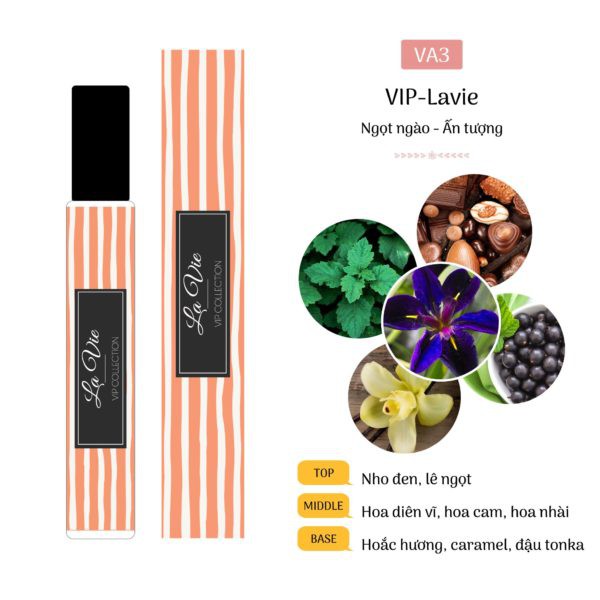 VIP-Lavie (12ml) Dành cho phái Nữ_Thương hiệu bởi France_VA3