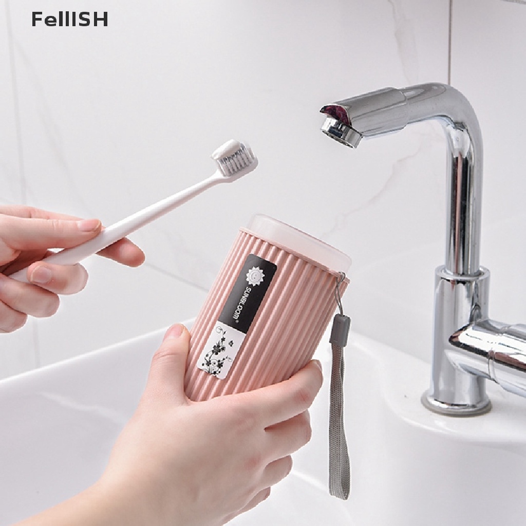 [Felli] Portable Toothpaste Toothbrush Protect Holder Case Travel Camping Storage Box 439br