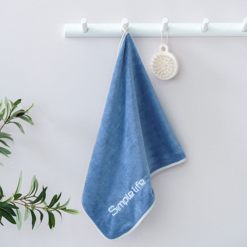 Khăn Tắm Cotton Mềm Mại Màu Trơn Đơn Giản Cho Bé