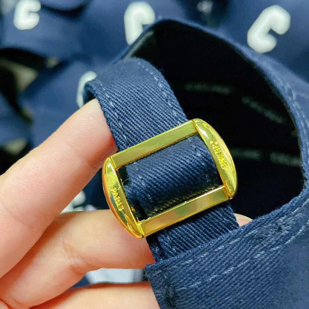 Mũ Lưỡi Trai Chất Liệu Cotton Họa Tiết Chữ C Sành Điệu