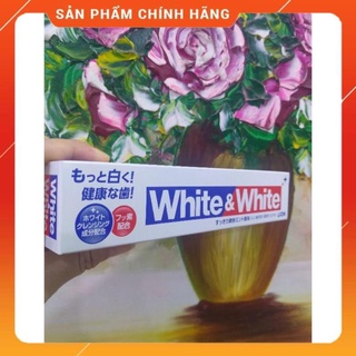 Kem đánh răng white & white lion 150gr nhật bản
