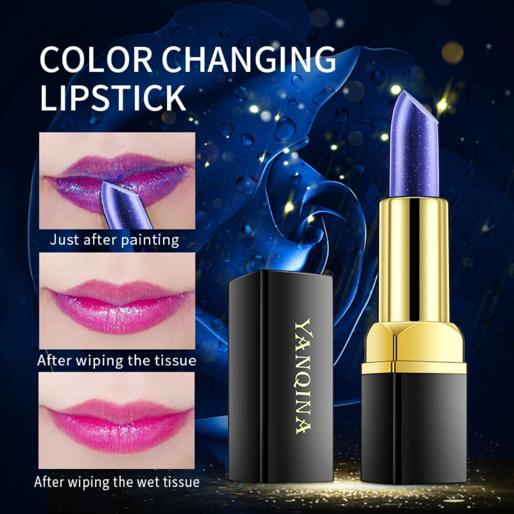 Son Môi Yanqina Đổi Màu Theo Nhiệt Độ Blue Rose 3.2g Lâu Trôi, Lên Màu Tự Nhiên
