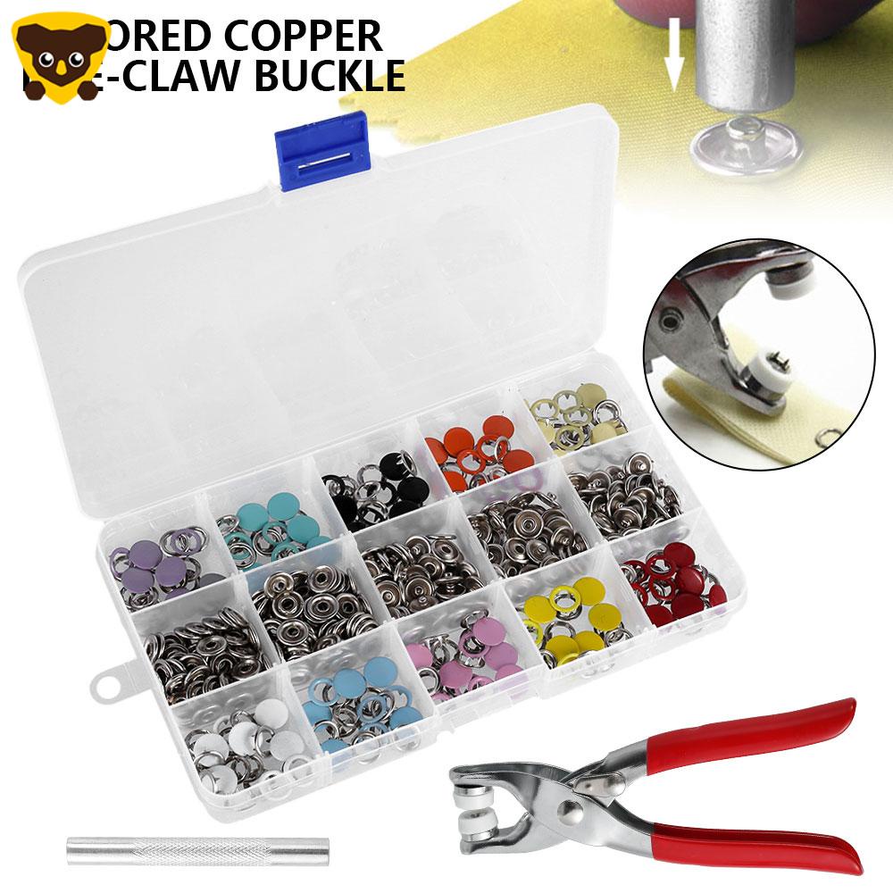 Bộ Kìm Bấm Nút Áo Bằng Đồng Chuyên Dụng Cho May Vá C7482