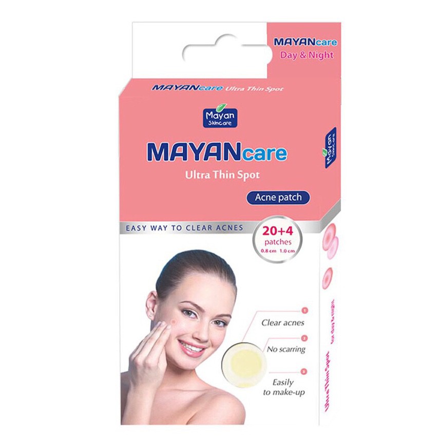 Miếng Dán Hút Mụn Cấp Tốc Mayan Chính Hãng