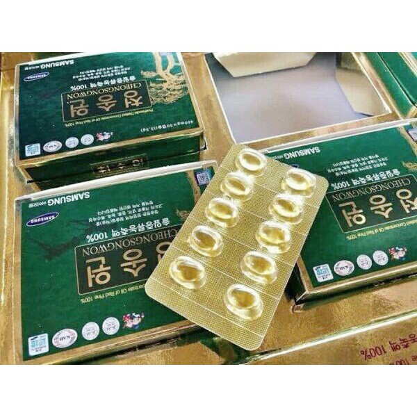Tinh Dầu Thông Đỏ Cheongsongwon 180 viên Hàn Quốc, minhchau | BigBuy360 - bigbuy360.vn