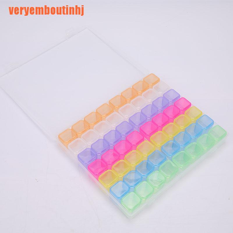 Hộp Đựng Phụ Kiện Tranh Đính Đá 56 Ô Đa Dụng | BigBuy360 - bigbuy360.vn