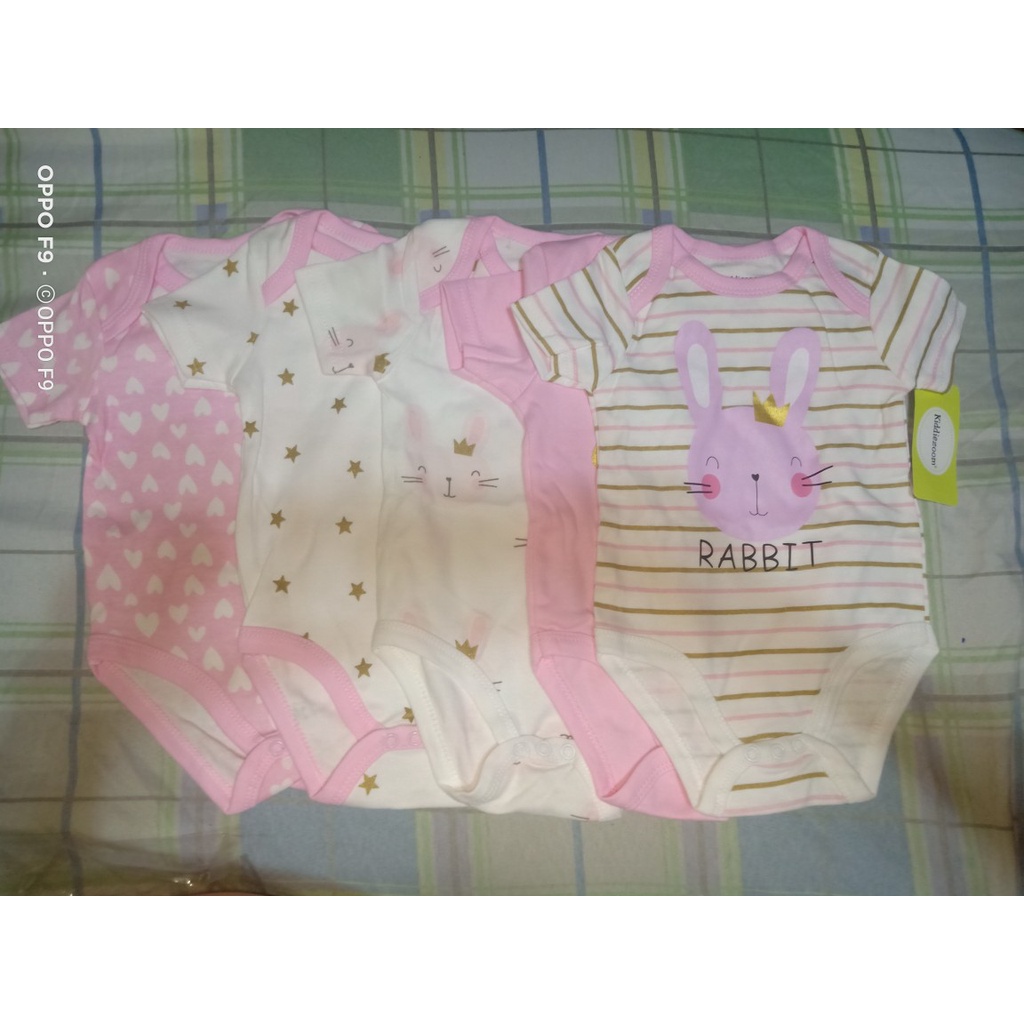 5 chiếc bộ jumpsuit sơ sinh cho bé bodysuit mùa hè ngắn tay thời trang bông baby jumpsuit set 0-12 tháng