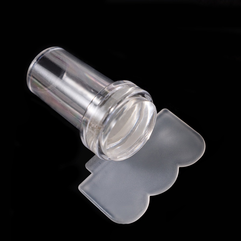 Bộ 2 Dụng Cụ In Hình Móng Tay Bằng Silicone Trong Suốt