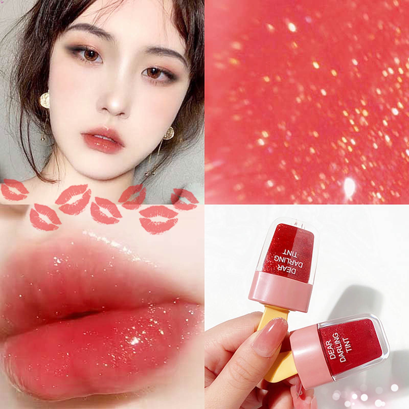 (Hàng Mới Về) Son Kem Bóng Dưỡng Ẩm Không Thấm Nước Lâu Trôi | BigBuy360 - bigbuy360.vn