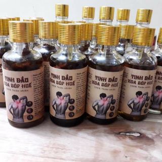 Tinh dầu xoa bóp huế 100% thiên nhiên từ 30 bài thuốc quý