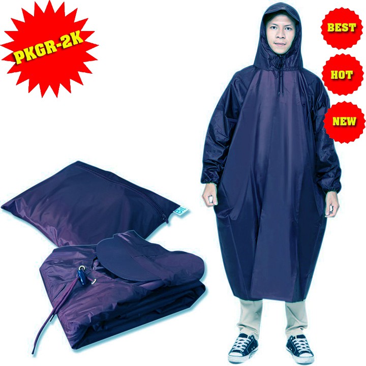 Áo Mưa Vải Dù Bít Kín Siêu Bền Chống Nước cao cấp