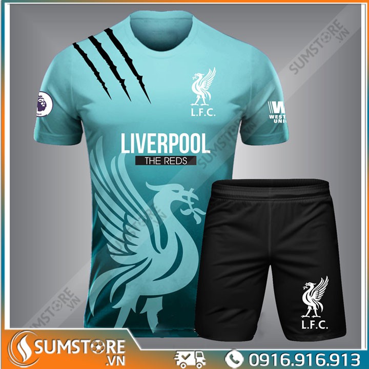 Bộ thể thao nam nữ CLB Liverpool 09 - Đồ đá banh 2020