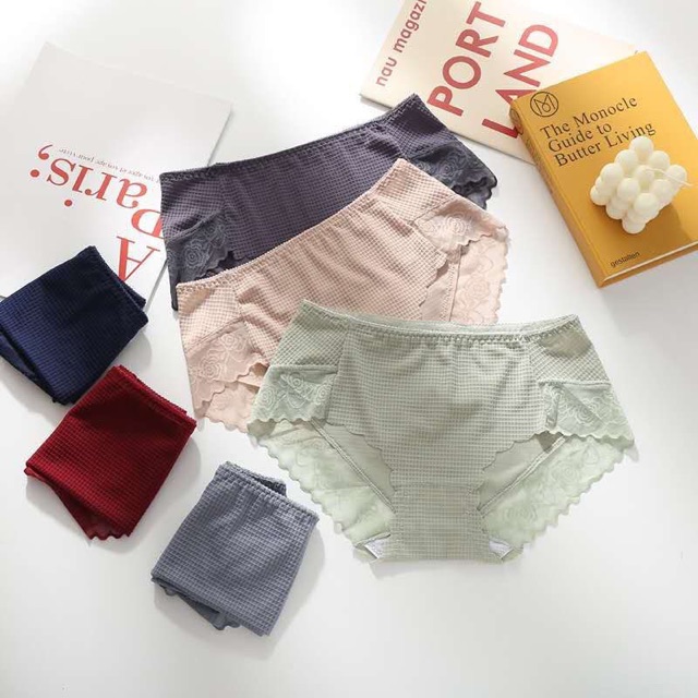 Quần lót nữ 2207 sexy ren quyến rũ phom to 45-58kg đủ màu