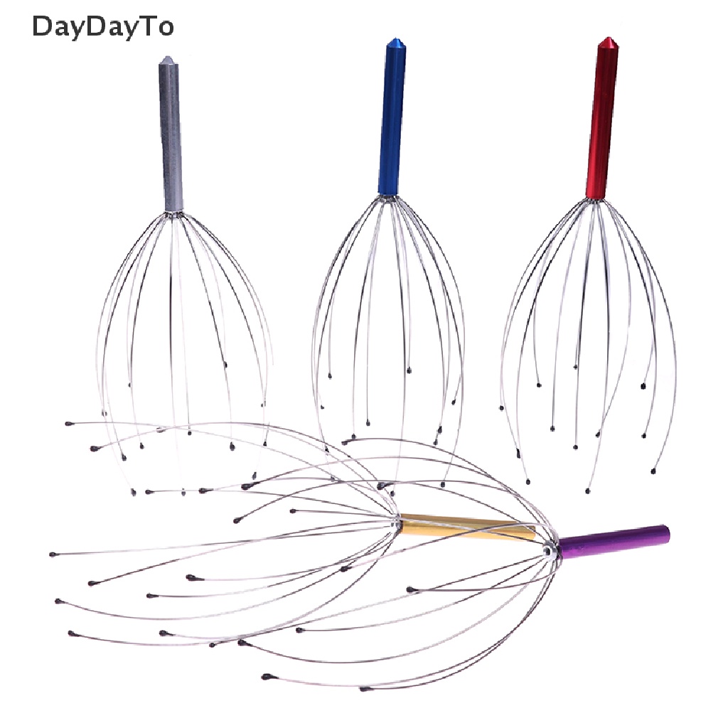 Dụng Cụ Mát Xa Cổ Và Đầu Hình Bạch Tuộc Giúp Giảm Căng Thẳng