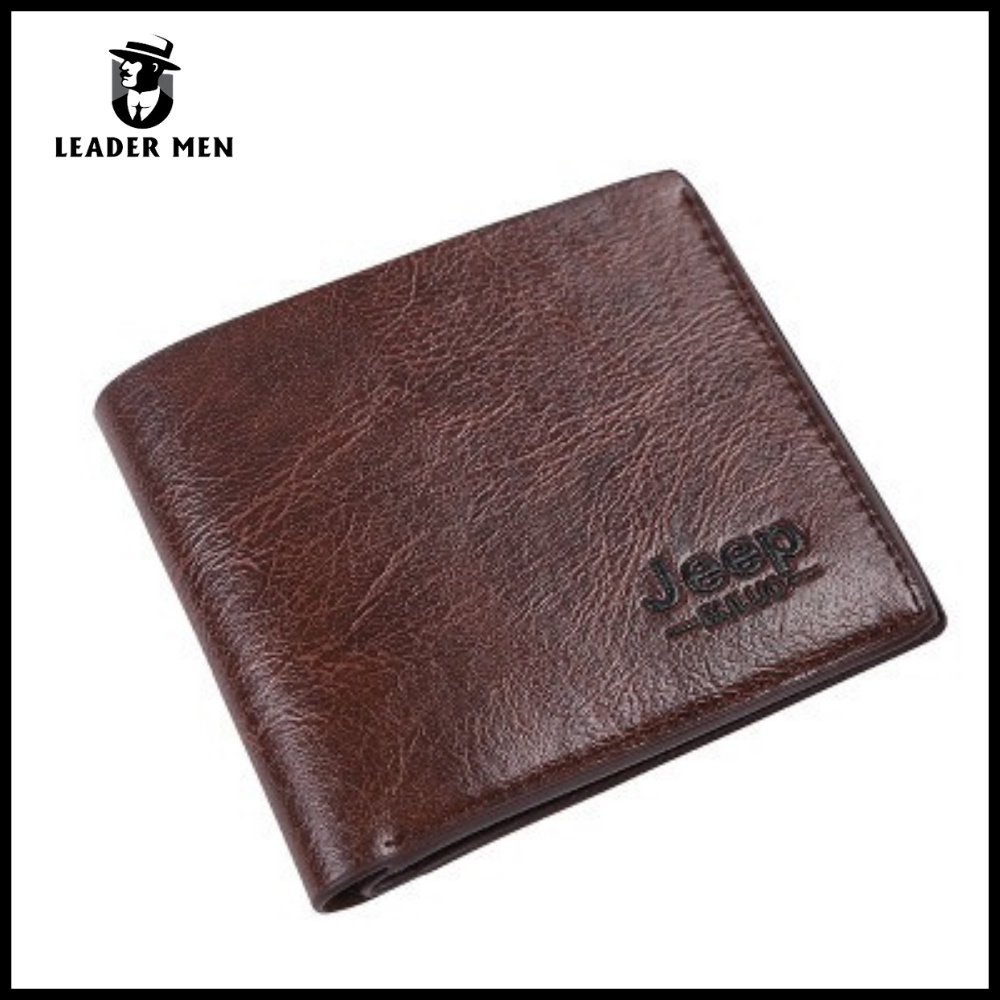 Ví Nam Mini LMEN-K9 Da Pu Thiết Kế Nhiều Ngăn Đựng Thẻ,Giấy TờTiền Đa Năng Tiện Lợi - Bóp Da Nam mang Phong Cách Classic