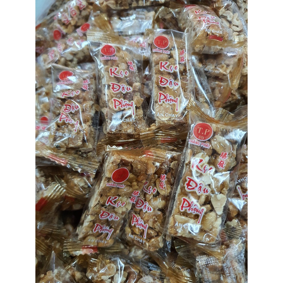 Kẹo đậu phộng Thắng Phát gói 500g date mới