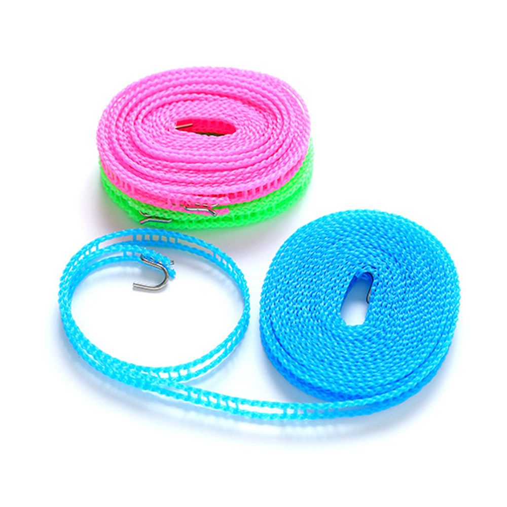 Dây phơi quần áo ngoài trời bằng nylon chống trượt 3m/5m tùy chọn