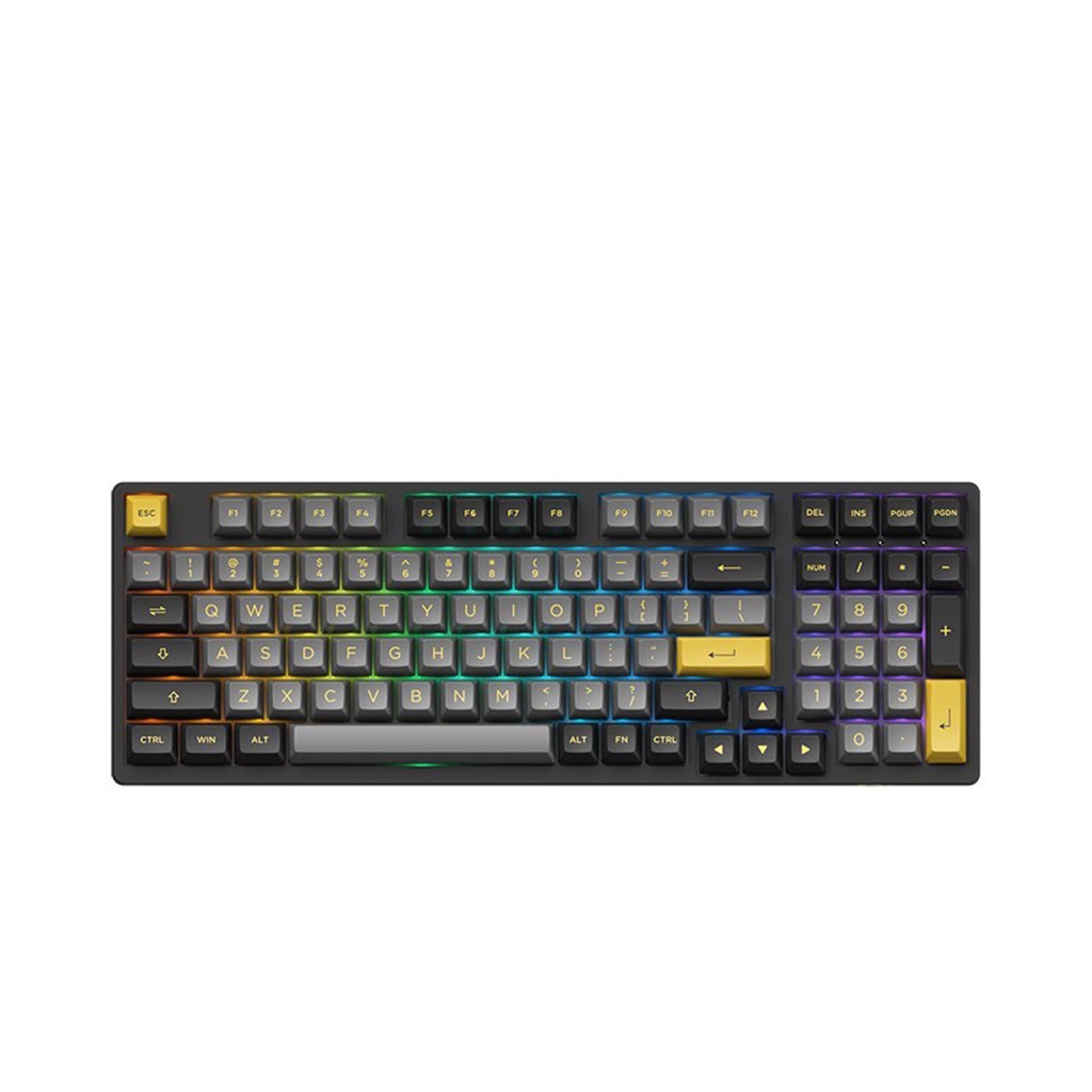 Bàn Phím Cơ AKKO 3098B Multi-Modes Black Gold- Bảo Hành Chính Hãng