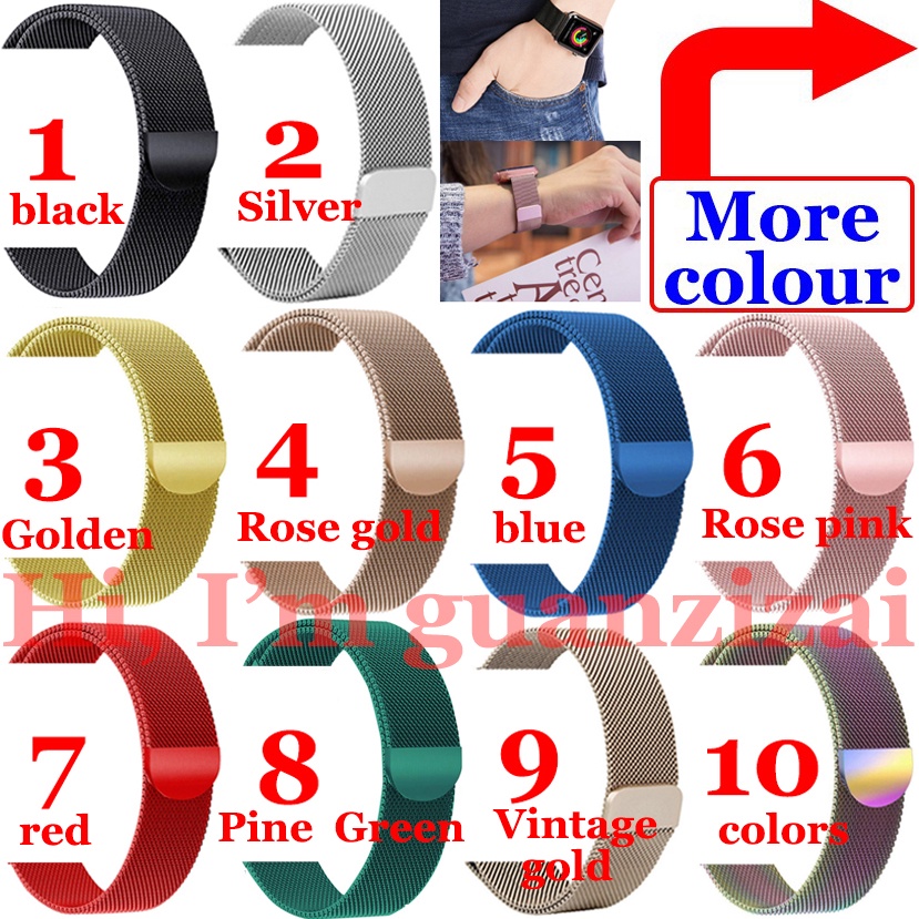 Dây đeo thay thế kiểu dáng sang trọng dành cho Series 1/2/3/4/5/6/se 38mm/42mm/40mm/44mm