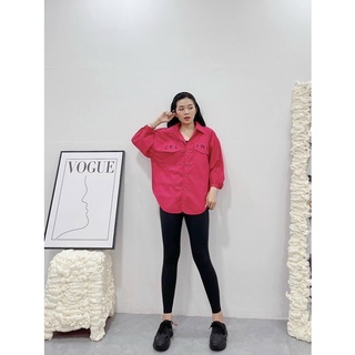 [ N.T BIGSIZE ] set sơ mi + quần legging
