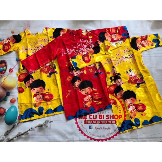 Áo dài chúc tết