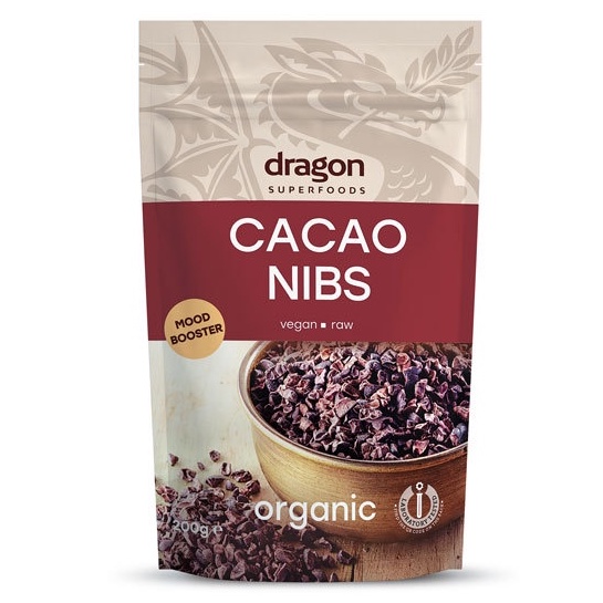 Bột Cacao nibs (cacao ngòi) 200gr - Dragon Suoerfoods