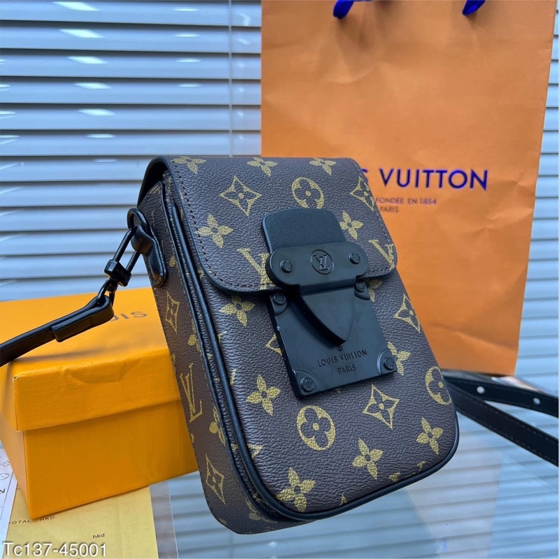 Túi đeo chéo L.V mini phone bản Cao Cấp