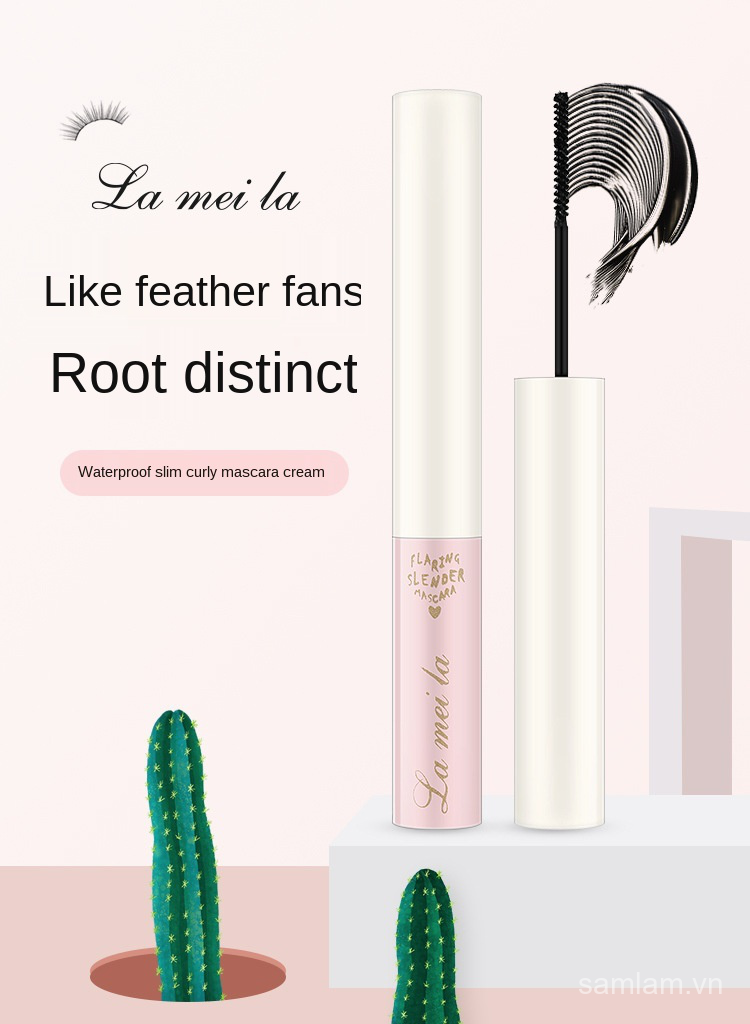 Mascara Lameila Đầu Siêu Mảnh 2.5mm Chống Nước Chống Mồ Hôi Lâu Trôi Hai Màu Tùy Chọn | BigBuy360 - bigbuy360.vn