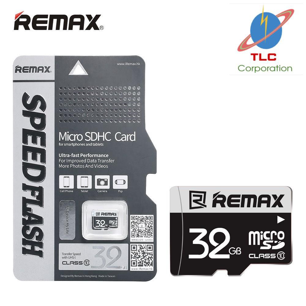 Thẻ Nhớ Chính Hãng Remax 32G Class 10 NK - BH 05 Năm | BigBuy360 - bigbuy360.vn