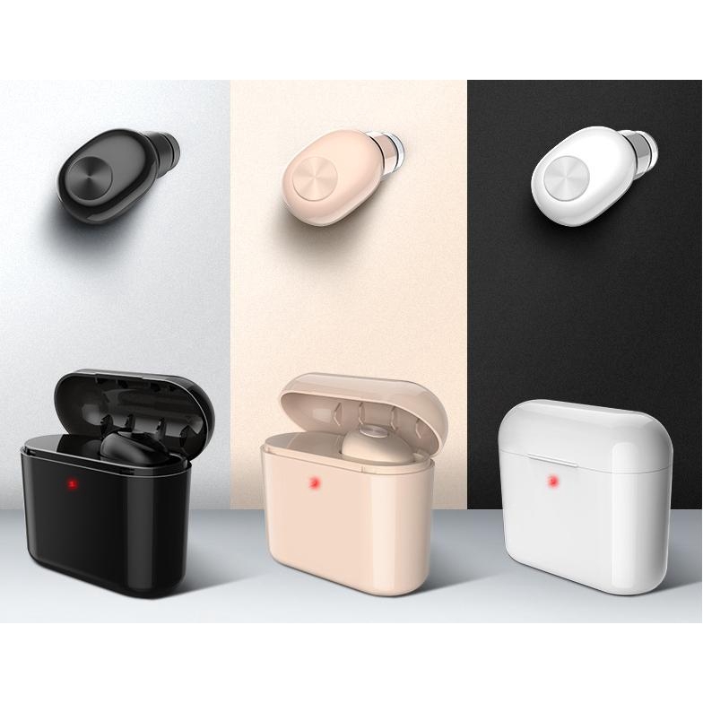 Tai nghe Bluetooth cao cấp BL1 + Dock sạc 300 mah có mic đàm thoại | BigBuy360 - bigbuy360.vn