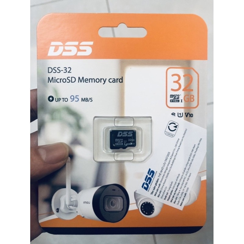 Thẻ nhớ imou 64Gb - Thẻ nhớ imou 32Gb Micro SD Class 10 Thẻ nhớ camera, thẻ nhớ điện thoại - Hàng chính hãng