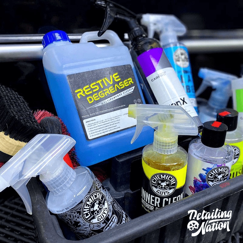 Dung Dịch Tẩy Rửa Xe Máy Restive Degreaser 1L 2L 5L Nước Rửa Xe Chính Hãng