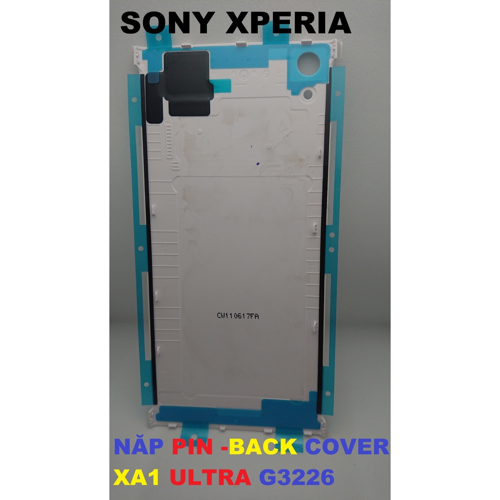 NẮP LƯNG- NẮP PIN -BLACK COVER XA1 ULTRA -G3226
