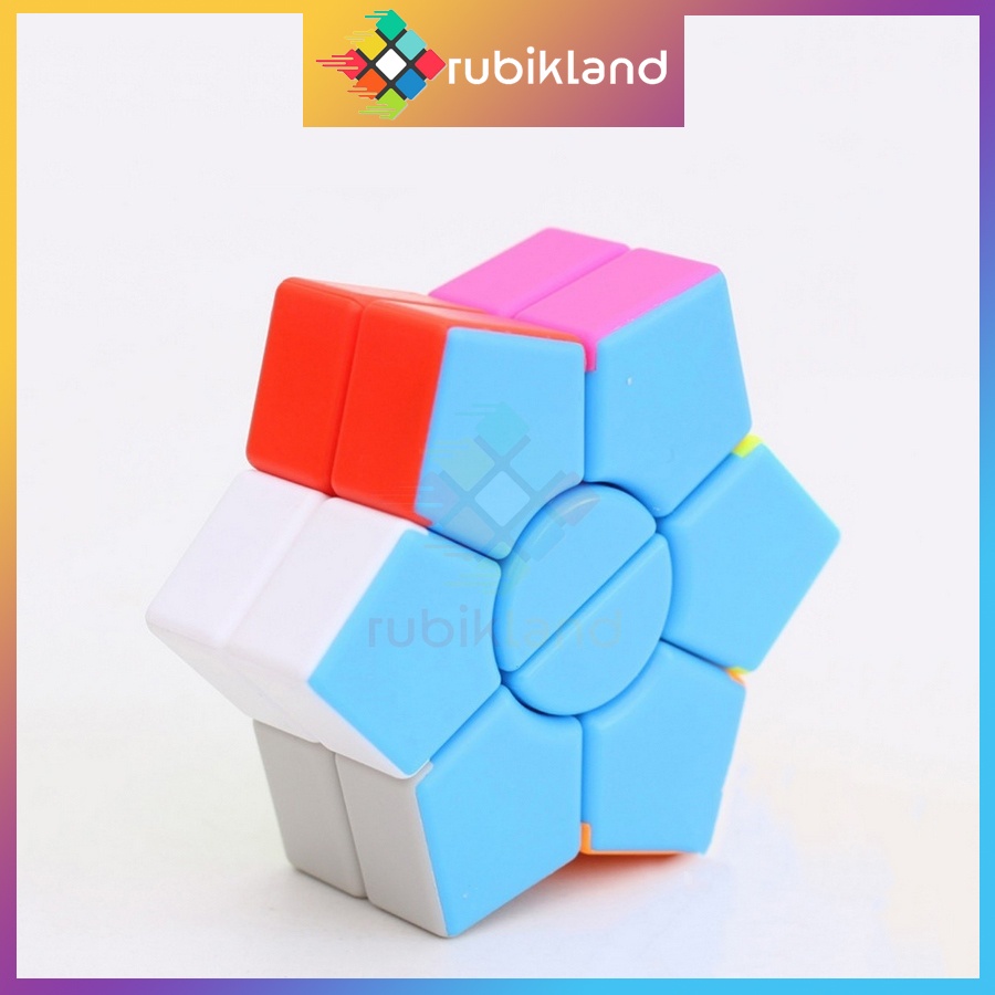 Rubik Biến Thể 2-Layer Super Square-1 Star Stickerless Rubic Đồ Chơi Trí Tuệ Trẻ Em