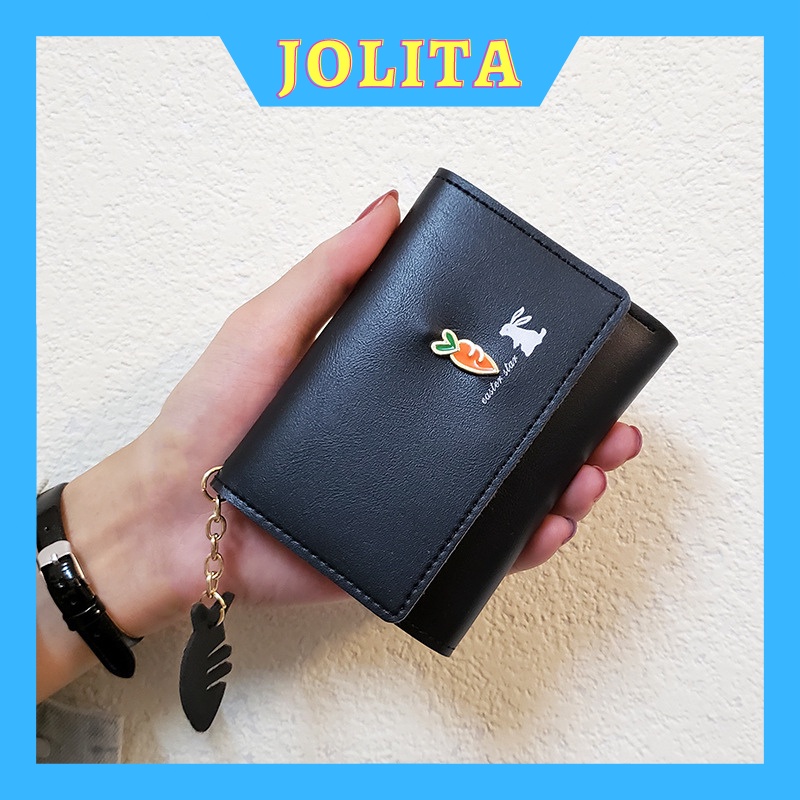 Ví mini nữ bỏ túi đựng tiền nhỏ gọn cute nhiều ngăn thời trang giá rẻ Hàn Quốc đẹp nữ tính cao cấp JOLITA VN02