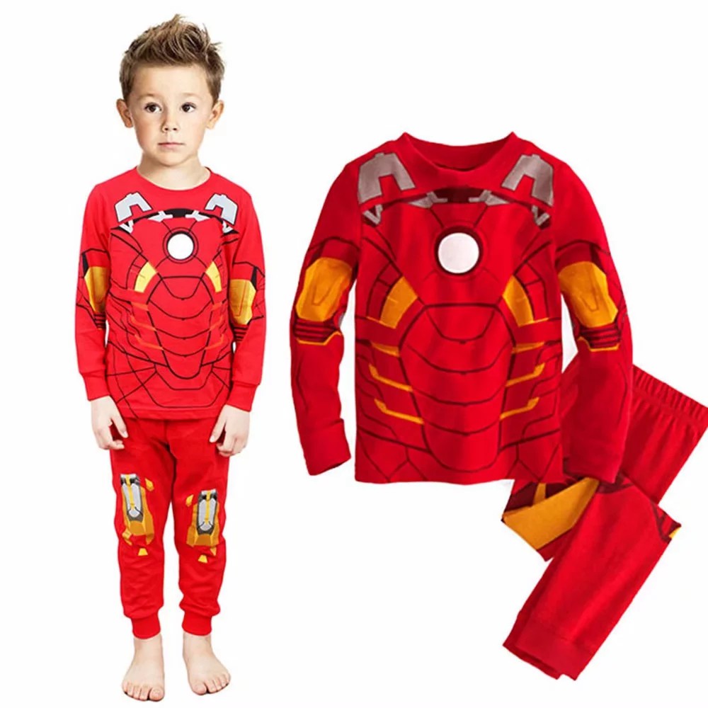 Bộ đồ Pijama hình siêu anh hùng cho bé trai