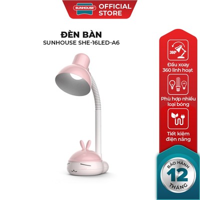 Đèn Bàn SUNHOUSE SHE-16LED-A6
