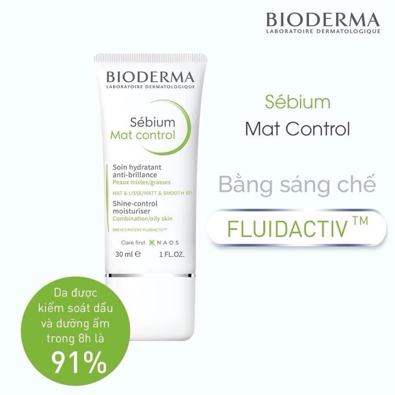 [Mini 5ml] Kem dưỡng Bioderma Pore Refiner / Sebium Sensitive / Sebium Hydra / Sebium Mat Control / Atoderm