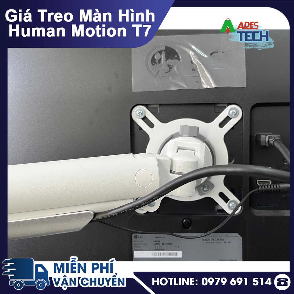 Giá Treo Đỡ Màn Hình Máy Tính HUMAN MOTION ARM T7 Đỉnh Cao Thiết Kế