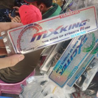 Bảng tên xe máy ( tặng kèm pass ốc )