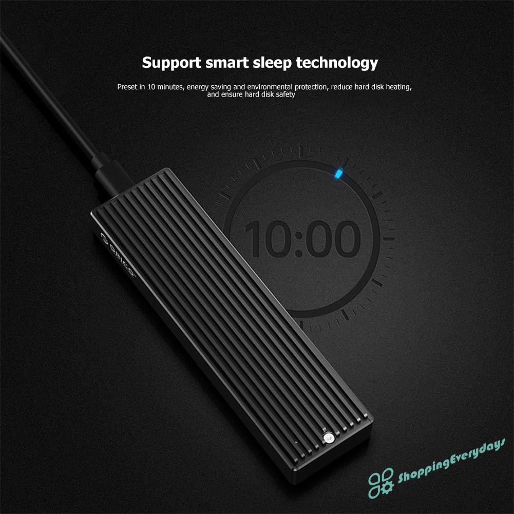 ORICO Vỏ Ổ Cứng Ngoài Sv Orico M2Pv-C3 Type-C M.2 Nvme Ssd Usb3.1 10gbps