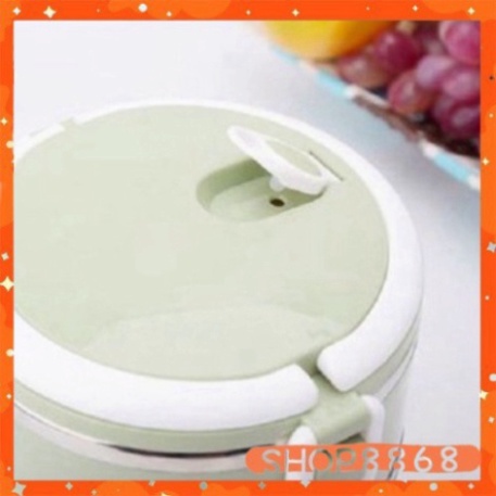 (FREESHIP) Hộp đưng cơm giữ nhiệt lúa mạch 4 tầng - kho giá sỉ hưng yên ( ngẫu nhiên màu )